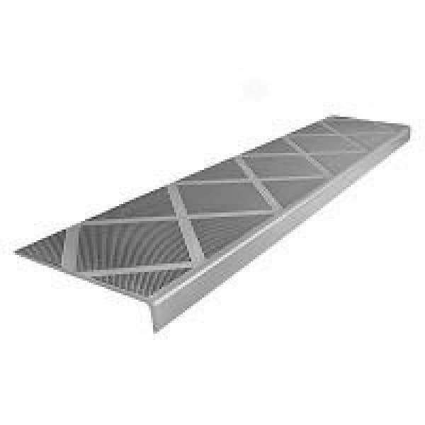 Composite Anti-Slip Stair Tread 48 in. Grey Step Cover