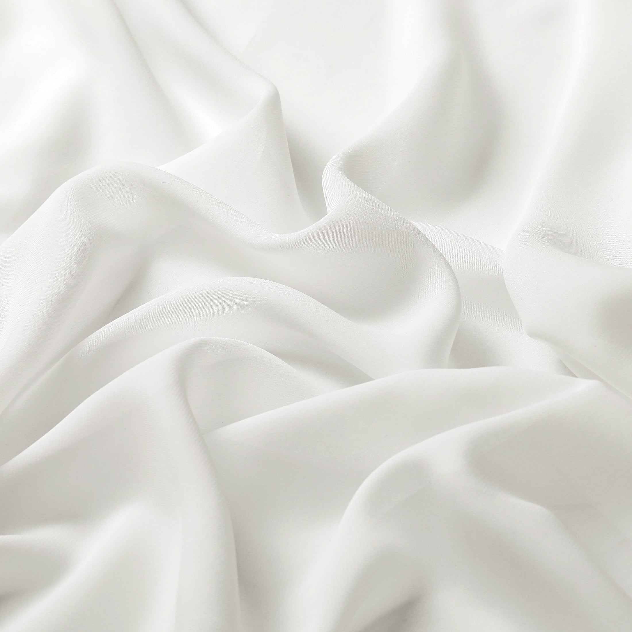 Fragrantex Beige Sheer Window Curtain 21 ft Scarf Valance Soft Chiffon Extra Long Canopy Curtains Panel for Living Room,Swag Valance Wedding Curtain 52