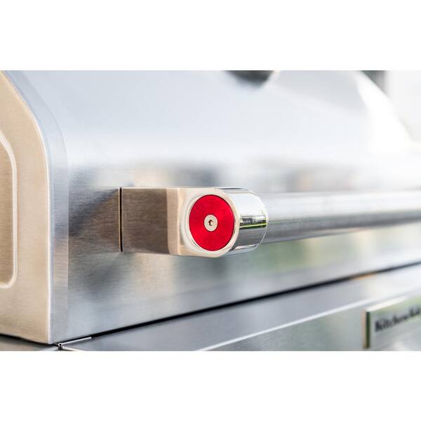 3-Burner Propane Gas Grill in Stainless Steel with Ceramic Sear Side Burner