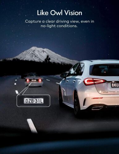 Premium Dash Cam - 2 Mounting Options, Enhanced Night Vision, Motion Detection