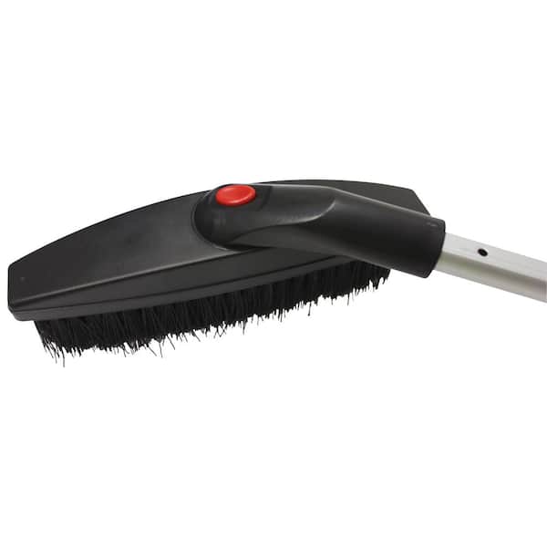 Bigfoot Series 42 in. Telescoping Swivel Head Car Snow Brush and Ice Scraper w/ Comfort Grip