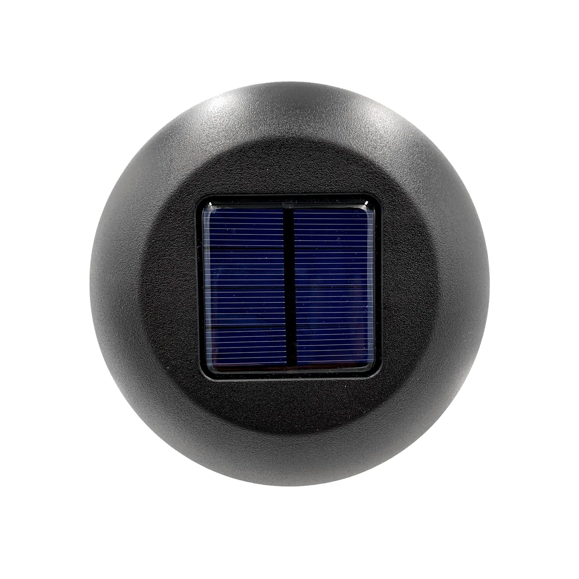 Mainstays Solar Powered Black Lattice LED Landscape Walkway Light with Glass Lens, 8 Lumens