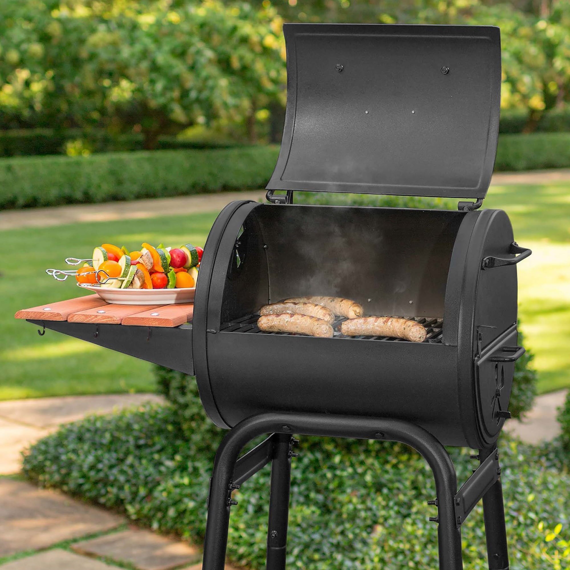 Patio Pro Charcoal Grill, Black, E1515