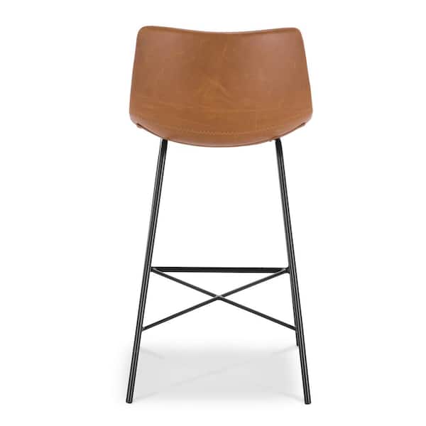 Paxton 24 in. Tan Counter Stool (Set of 3)