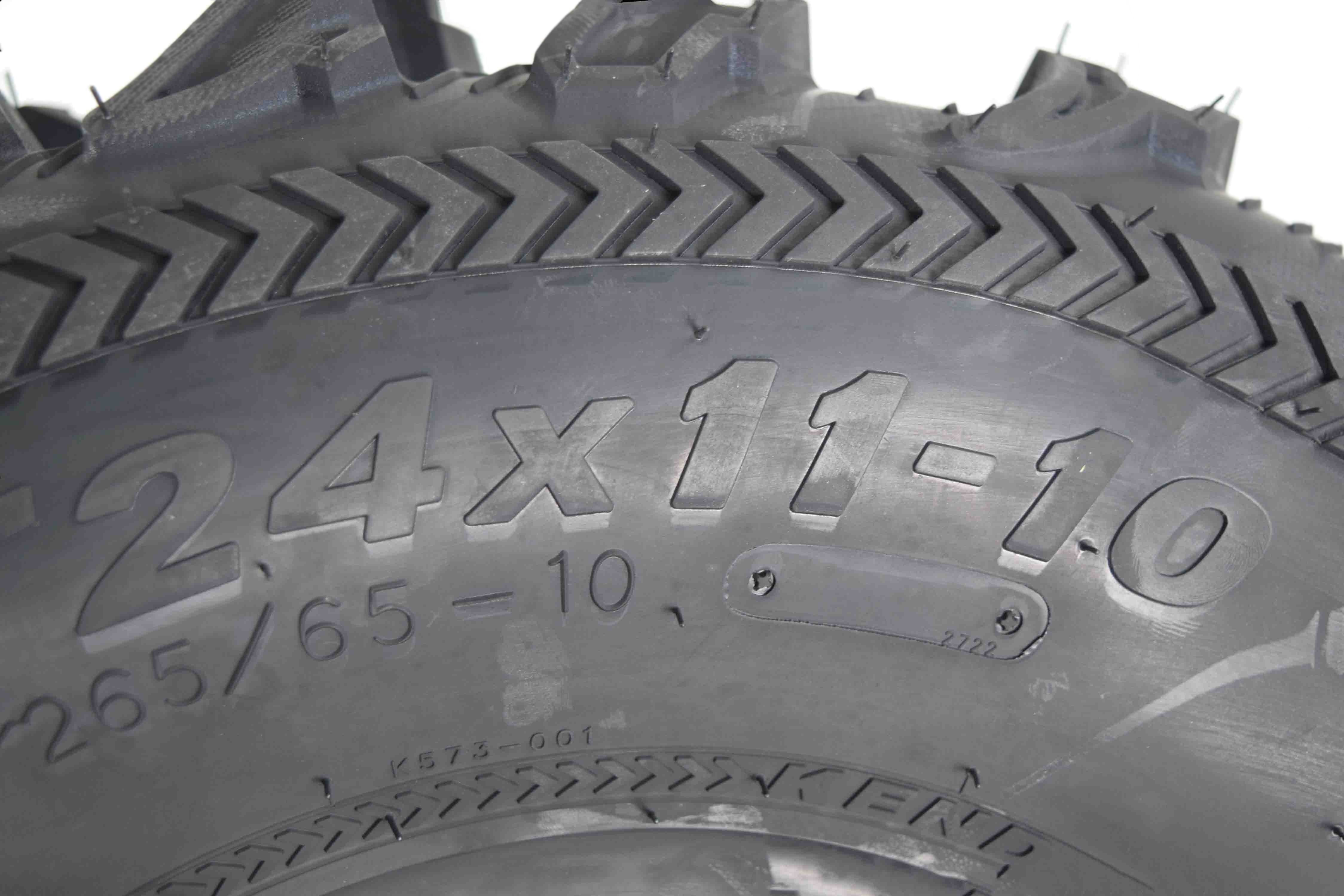 Kenda Bear Claw EX 24x11-10 Rear ATV 6 PLY Tires Bearclaw 24x11x10 - 2 Pack