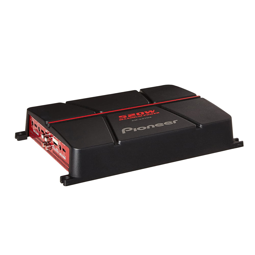 Pioneer GM-A4704 Class AB 4 Channel Car Audio Bridgeable Amplifier 520W Max