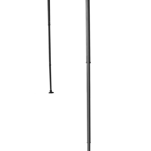 8'x8' Base 6.5'x6.5' Top Instant Pop Up Canopy w/Carry Bag, Gray (Used)