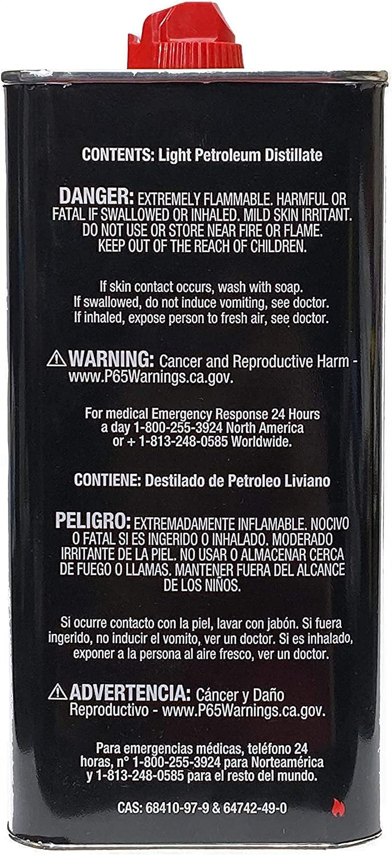 Zippo Lighter Fluid, 12 oz, 2 Pack