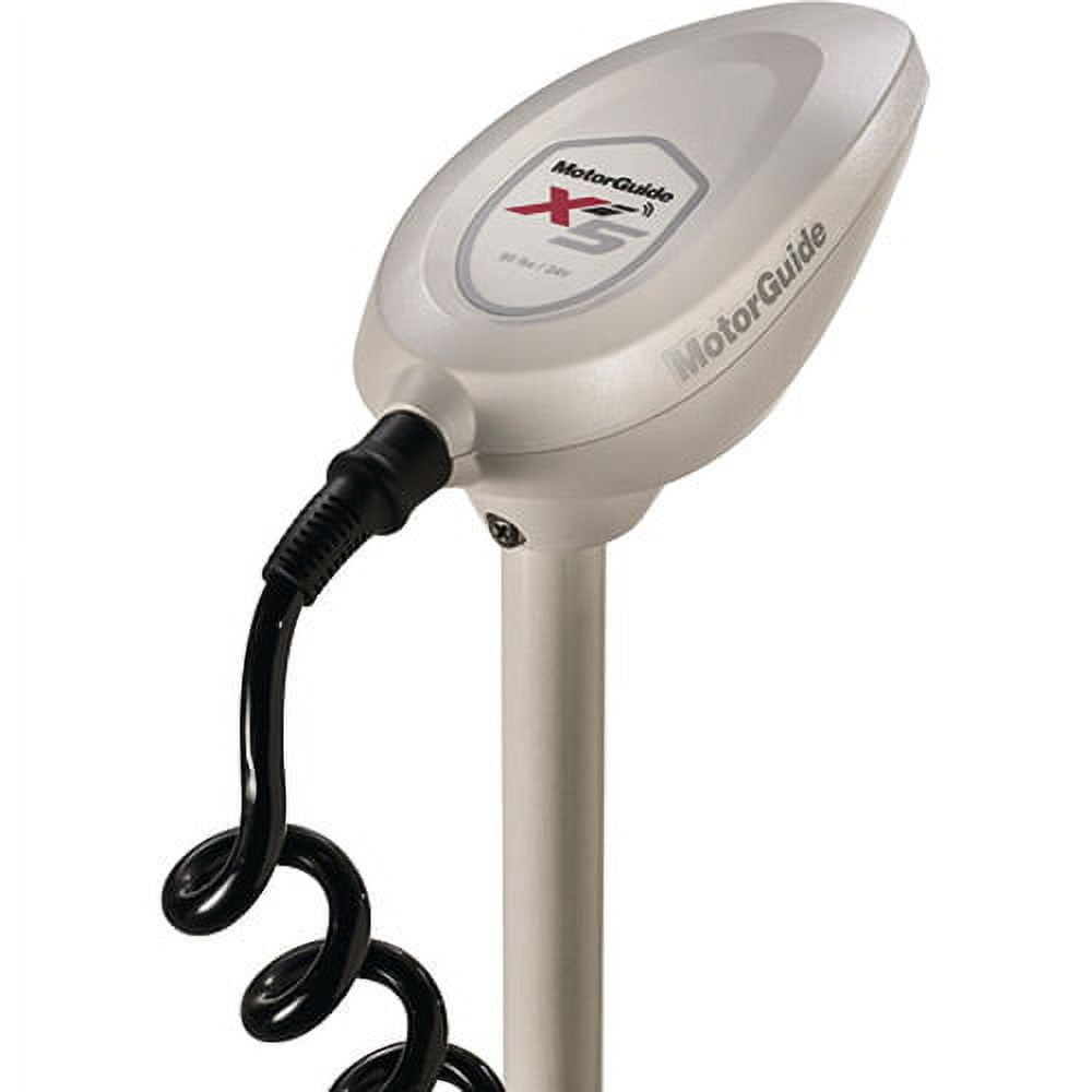 Motorguide Xi5 Wireless Electric Steer Bow Mount Saltwater Trolling Motor with GPS Remote, 80 lb Thrust, 60