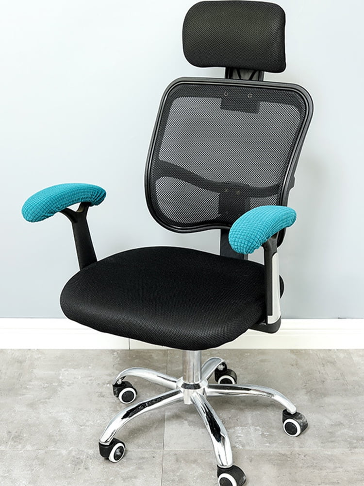 Gaming Chair Arm Cushions Pads Office Chair Arm Covers Stretchable Washable Elastic Office Chair Armrest Covers