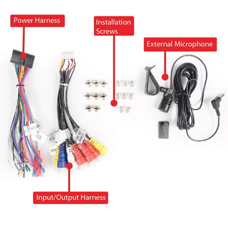 Dual Electronics XDCPA10BT 7 Inch Double DIN Car Stereo, Certified Apple CarPlay Android