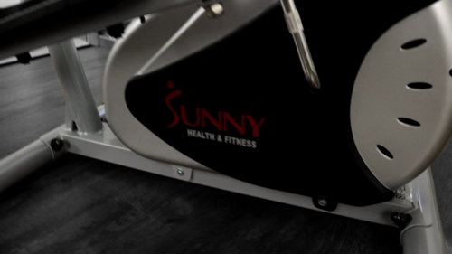 Sunny Health Fitness Stepping Elliptical Machine Cross Trainer w/ SunnyFit App