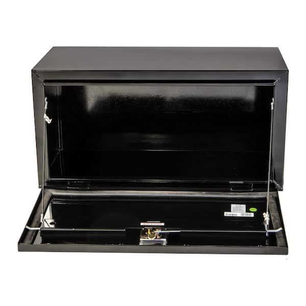 72 in. x 18 in. x 18 in. Black Steel Underbody Tool Box