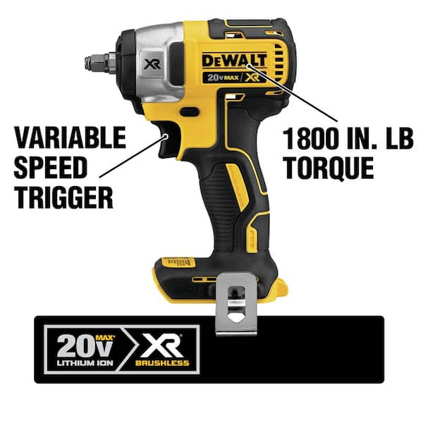 20V MAX XR Cordless Automotive 2 Tool Combo Kit with (1) 1/2 in., (1) 3/8 in. Impact Wrench and (1) 5.0Ah Battery
