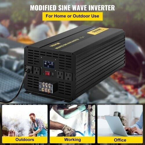 PURE SINE WAVE INVERTER - 5000 WATT - 1 YR WARRANTY - EXPRESS SHIPPING