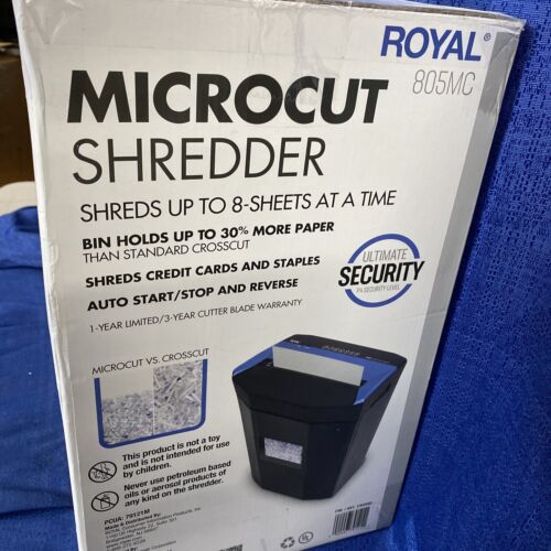 Royal 805MC 8 Sheet Microcut Shredder M55B