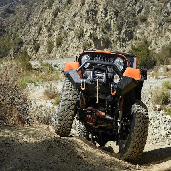 12-Volt DC 9,500 lbs. Electric Winch