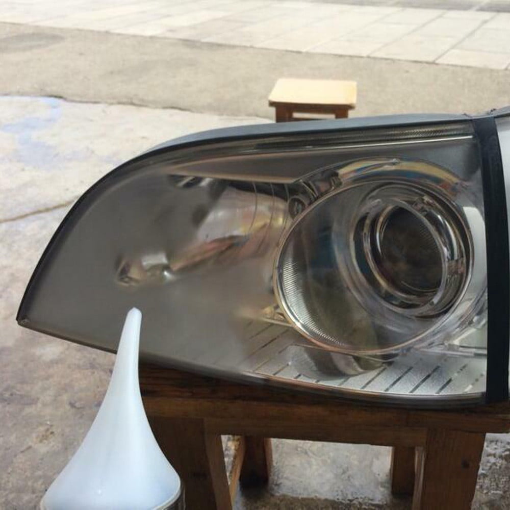 SUKIY Car Headlight Lens Restoration Kit Atomizer Refurbishment Spray Cup Tool+2* Lids