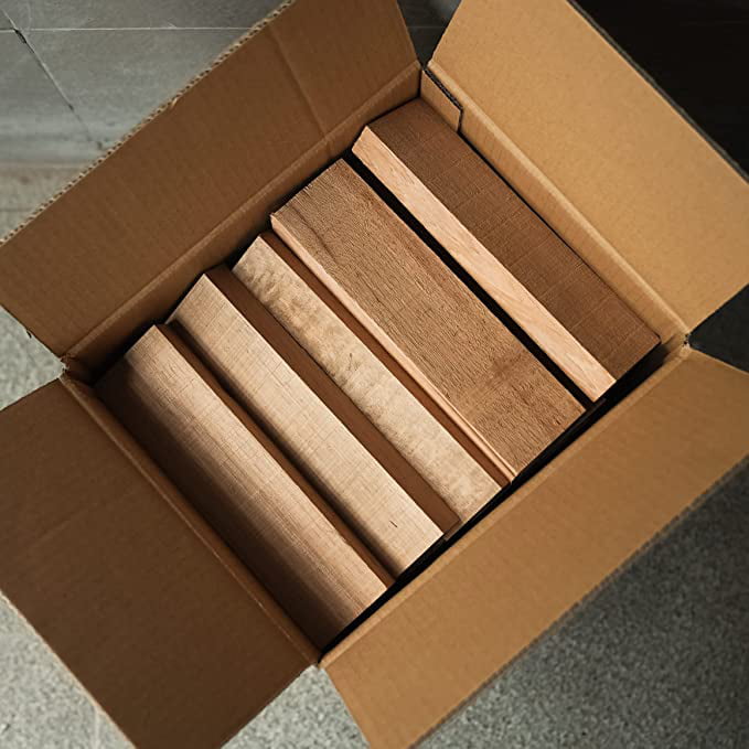 CONSDAN Hickory Grill Smoker Chunks, USA Grown Kiln Dried Hickory, All Natural Barbecue Smoker Blocks for Smoking Meat (12 LBS)