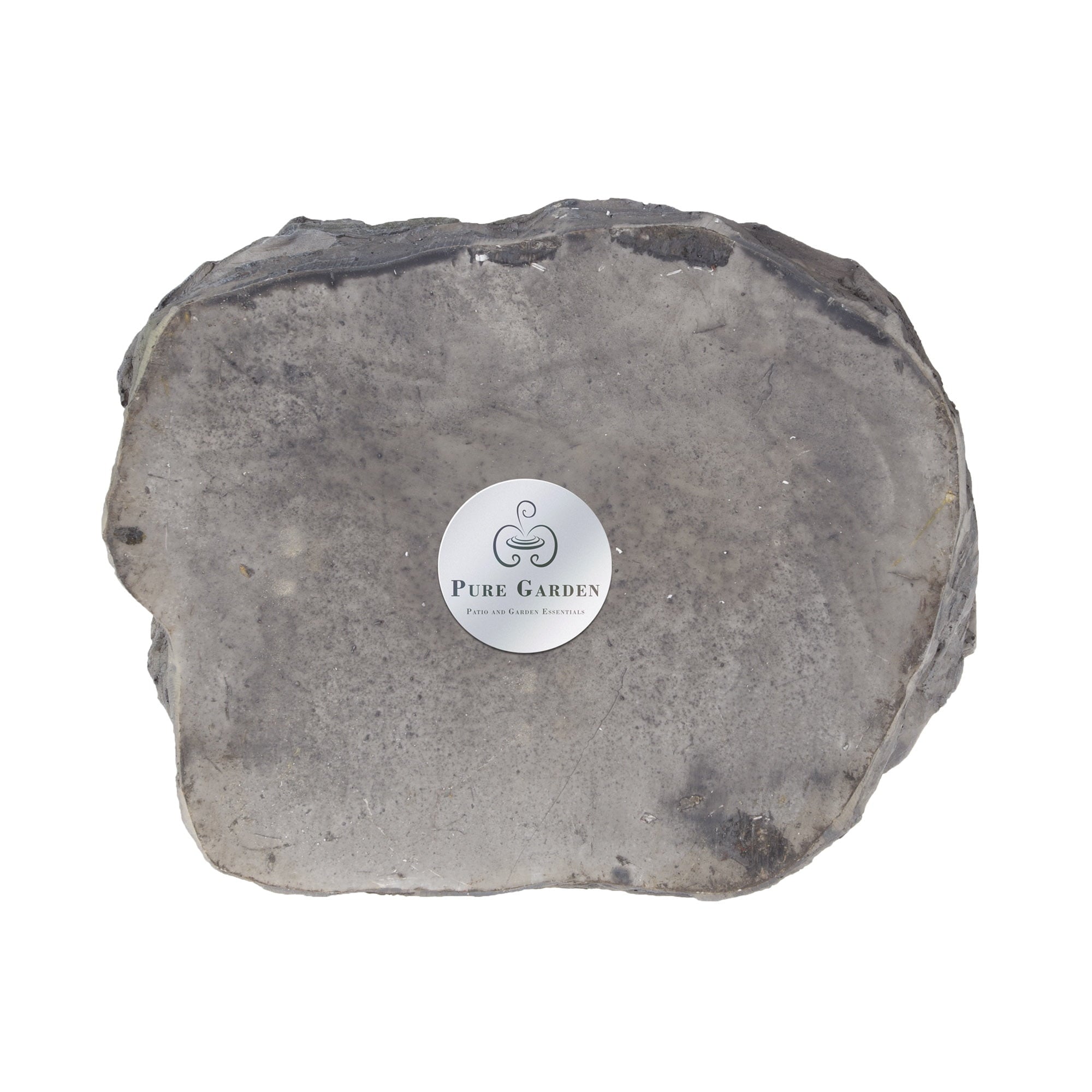 Pure Garden Tabletop Waterfall Fountain, Gray