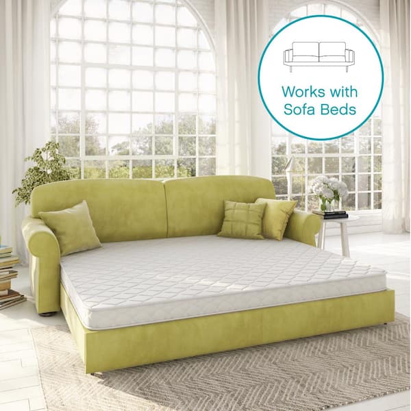 Classic Queen-Size 4.5 in. Gel Foam Sofa Bed Mattress