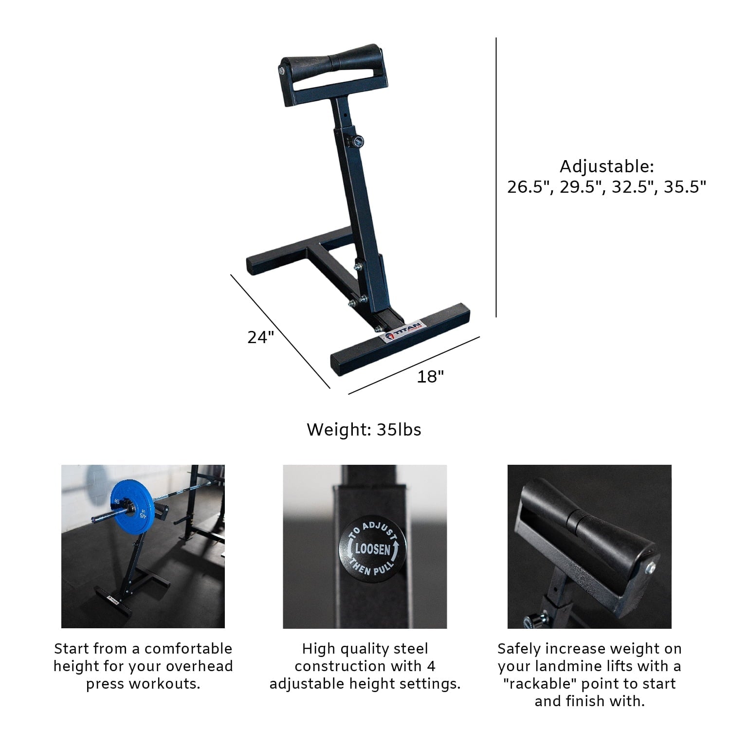 Titan Fitness™ Landmine Stand