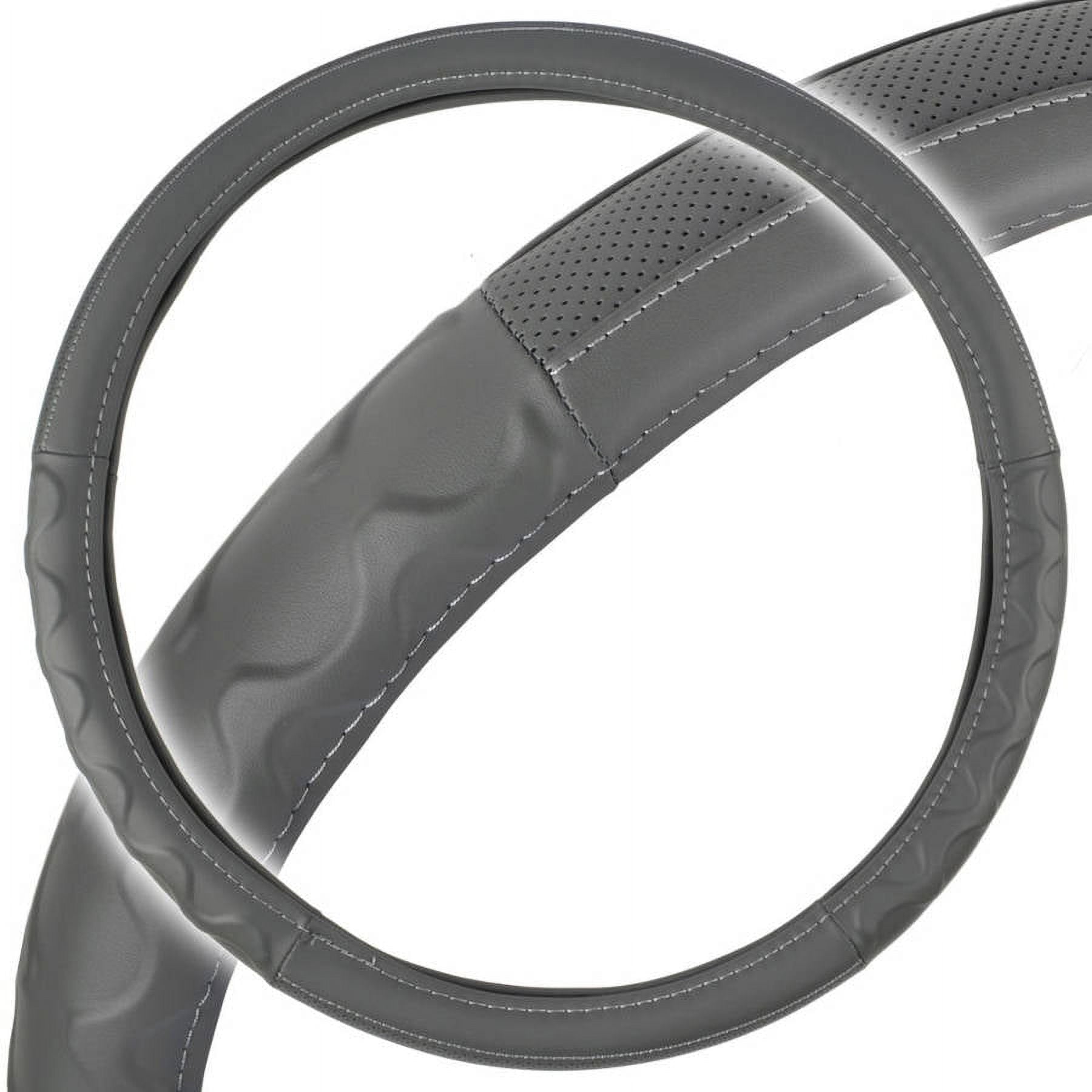 BDK Motor Trend Big Rig Car Steering Wheel Cover, Truck Trailer 18