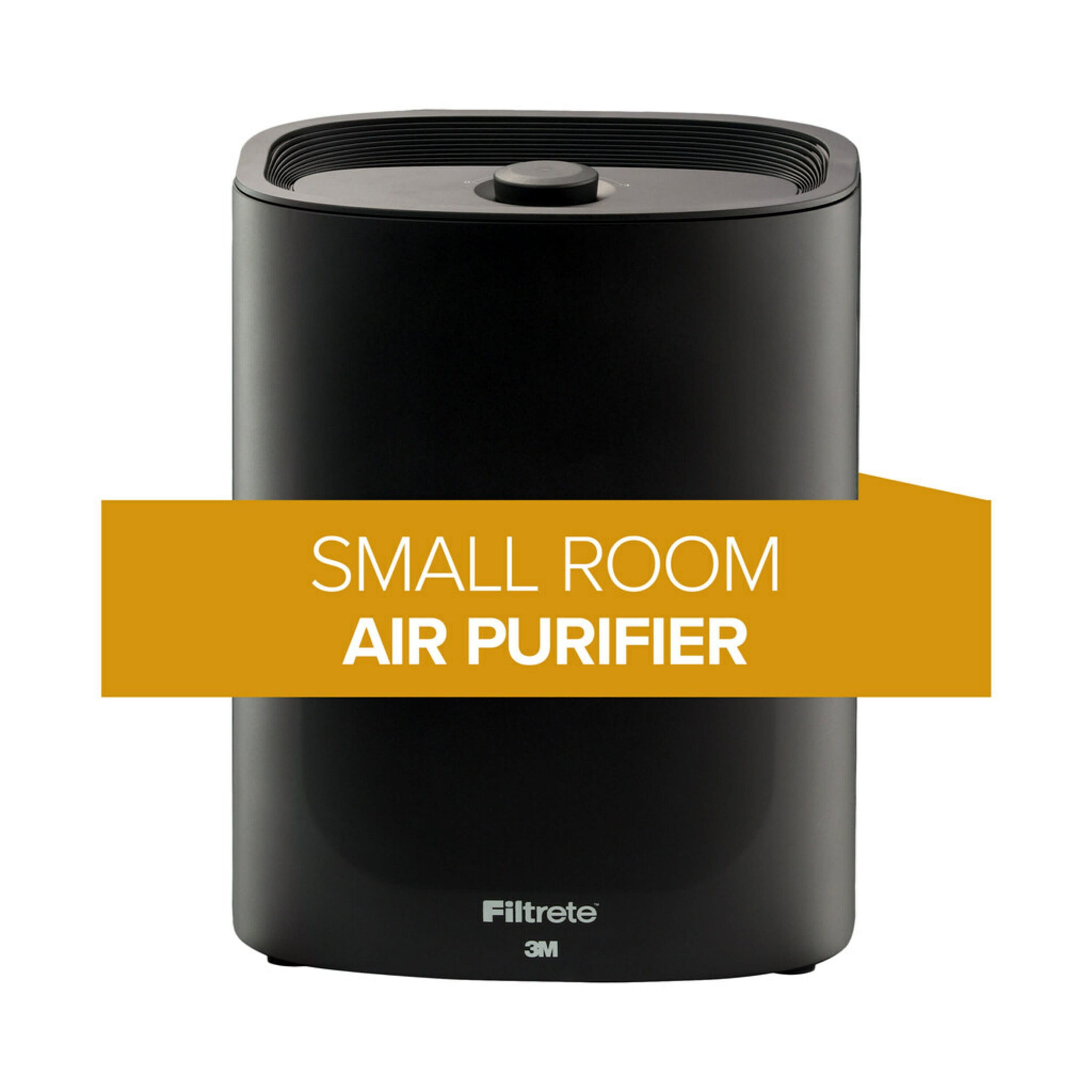 Filtrete by 3M Air Purifier with HEPA-Type Filter, Small Room Console, Black, 110 Sq ft Coverage