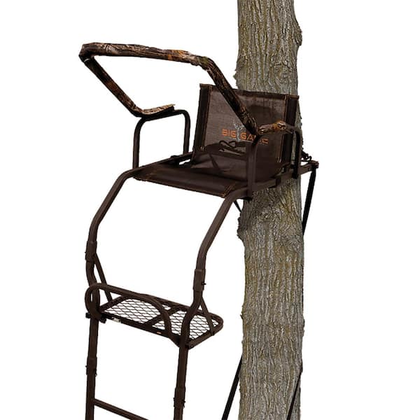 17 ft. Warrior DXT Lightweight Portable Hunting Outside Tree Stand Ladder