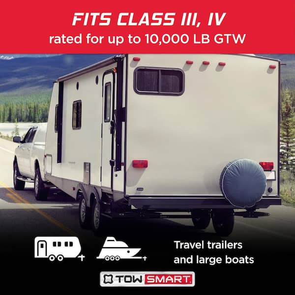 Up to 14,000 lb. 1-7/8 in., 2 in, and 2-5/16 in. Ball Diameters Trailer Tri-Ball Mount with Hook