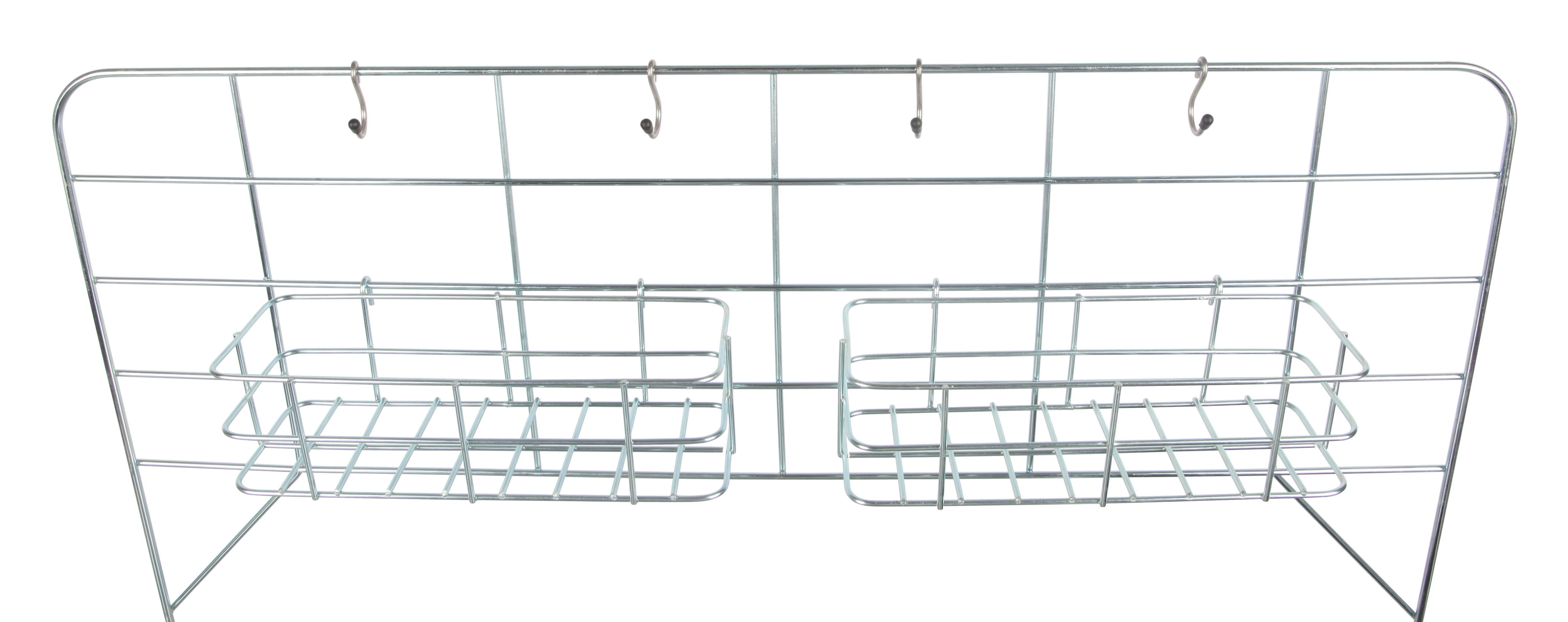 Trail Camping Table, Silver, 39 L in x 19.7 W in x 76 H in