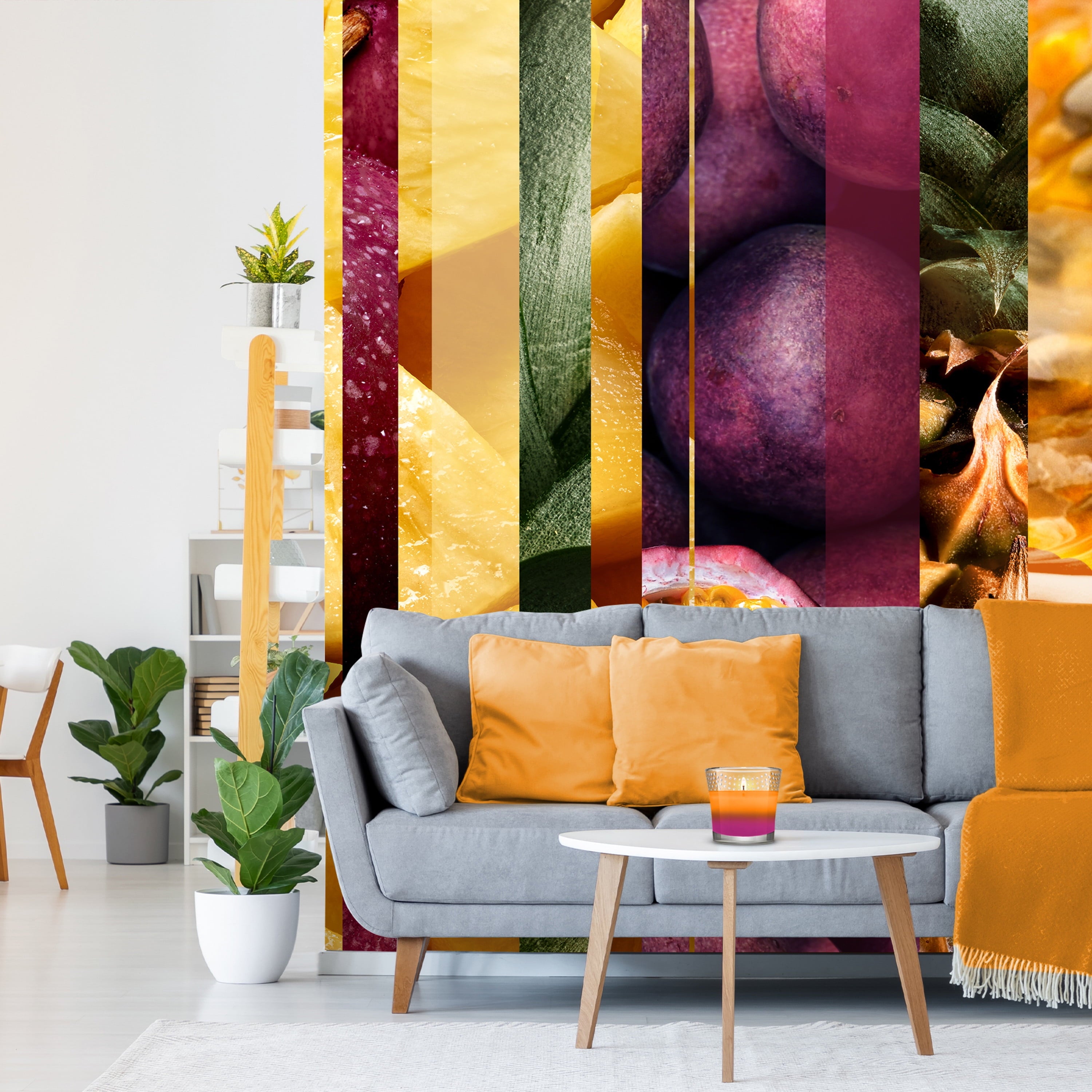 Glade 2in1 Jar Candle 2 ct, Hawaiian Breeze & Vanilla Passion Fruit, 6.8 oz. Total, Air Freshener, Wax Infused with Essential Oils