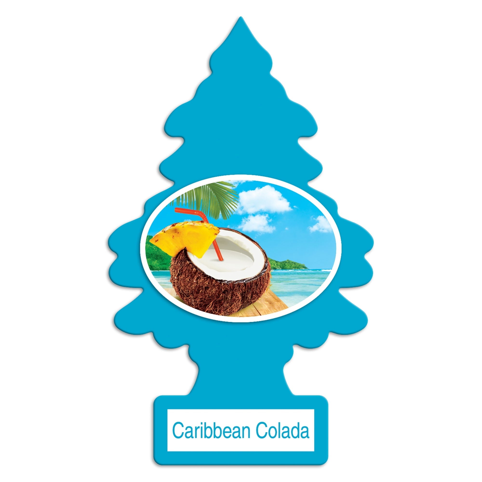 Little Trees Air Freshener Caribbean Colada Fragrance 3-Pack