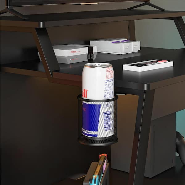 Genesis 30 in. Black Standing Gaming Desk/ Arcade Stand