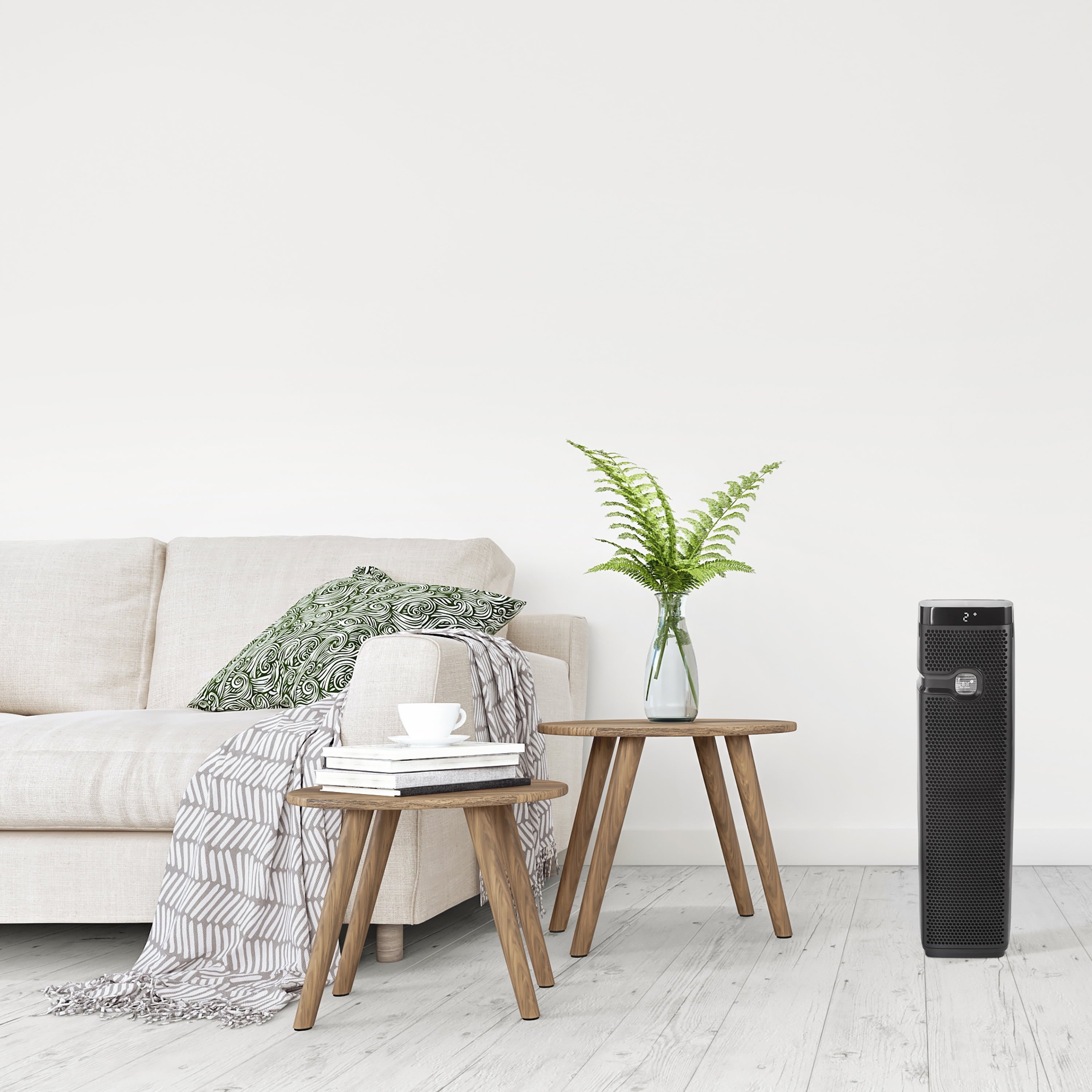 Bionaire Air Purifier Large Tower Cap Touch, Black