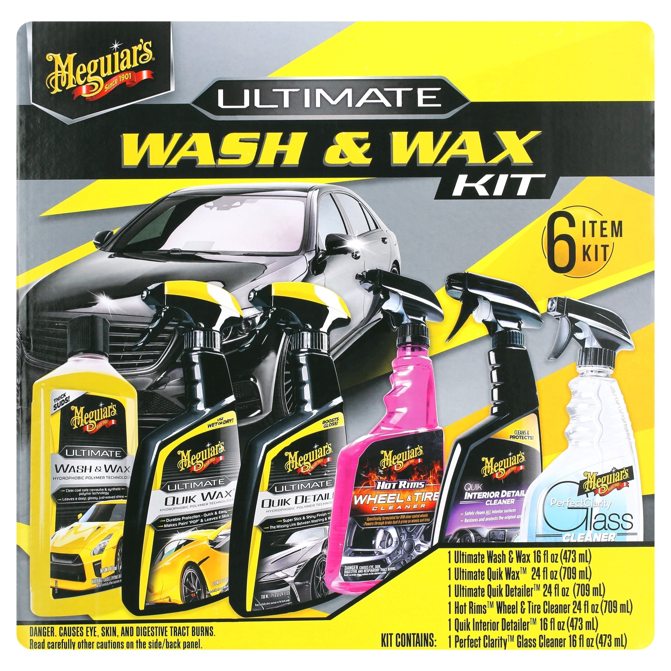 Meguiar's Ultimate Wash and Wax Kit, G55232