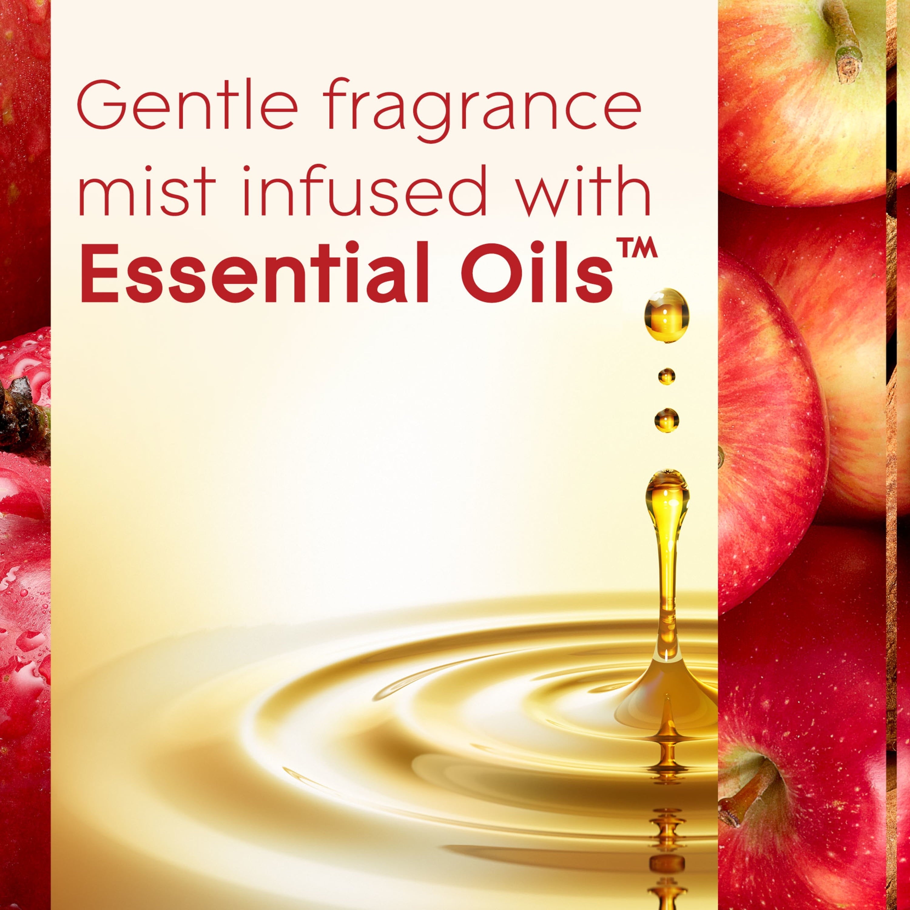 Glade Automatic Spray Refill 2 CT, Apple Cinnamon, 12.4 OZ. Total, Air Freshener