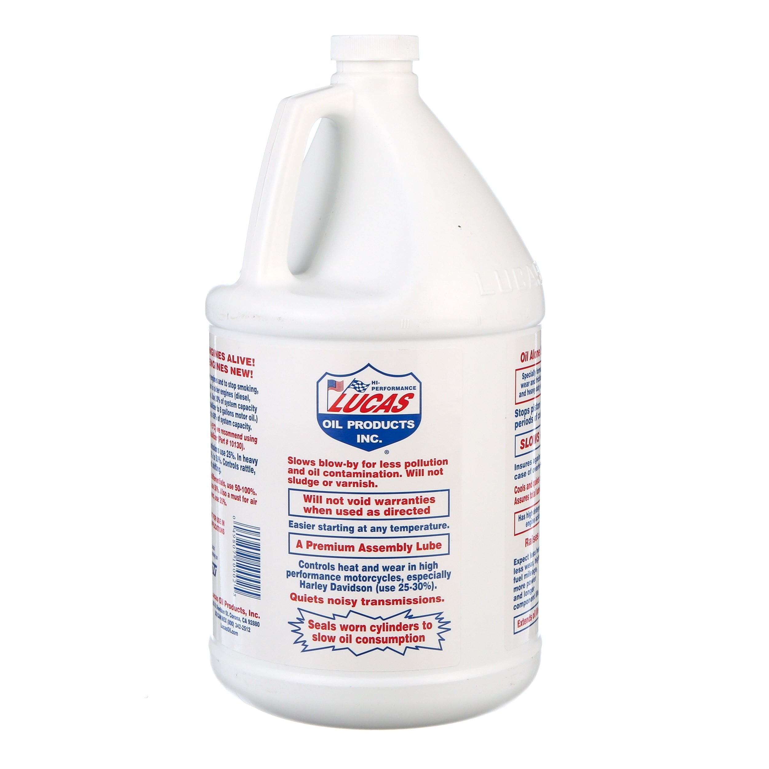 Lucas Oil 10002 Heavy Duty Oil Stabilizer One Gallon Jug Automotive Additive