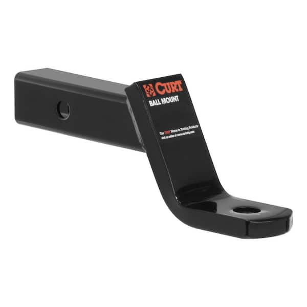 Class 3 7,500 lbs. 4 in. Drop Trailer Hitch Ball Mount Draw Bar (2 in. Shank, 8-1/4 in. Long)