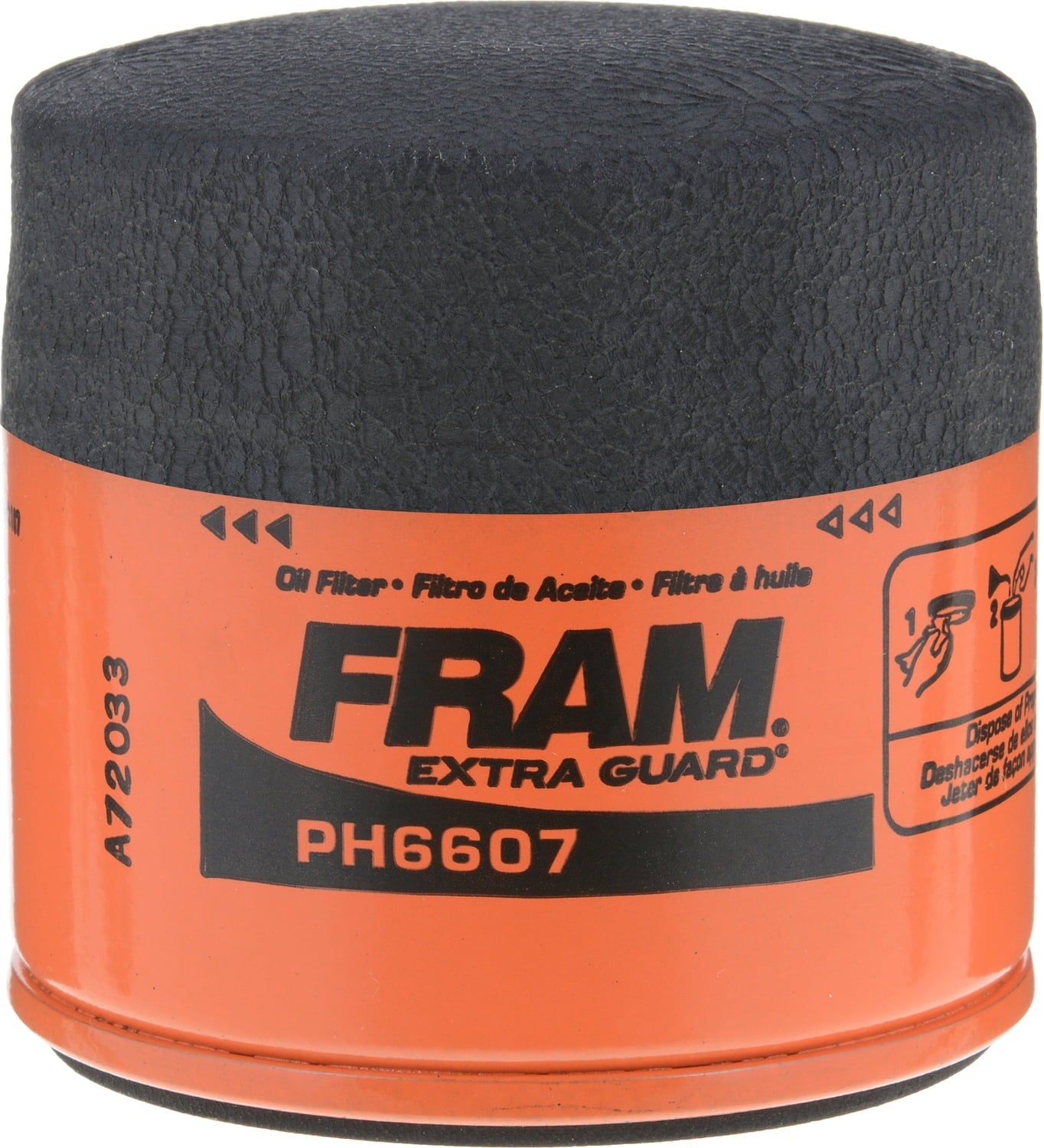 FRAM Extra Guard Oil Filter, PH6607, 10K mile Filter for Honda, Infiniti, Mazda, Mercury, and Nissan Fits select: 2006-2023 NISSAN ALTIMA, 2008-2023 NISSAN ROGUE