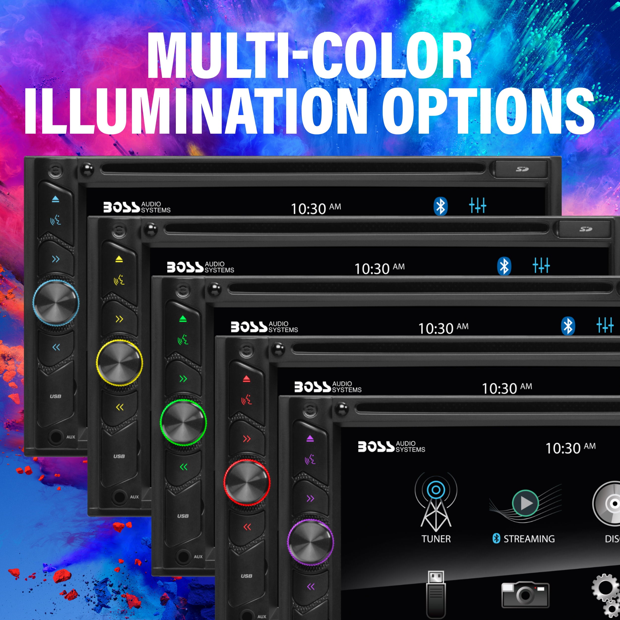 BOSS Audio Systems BV9695B Car Audio Stereo System