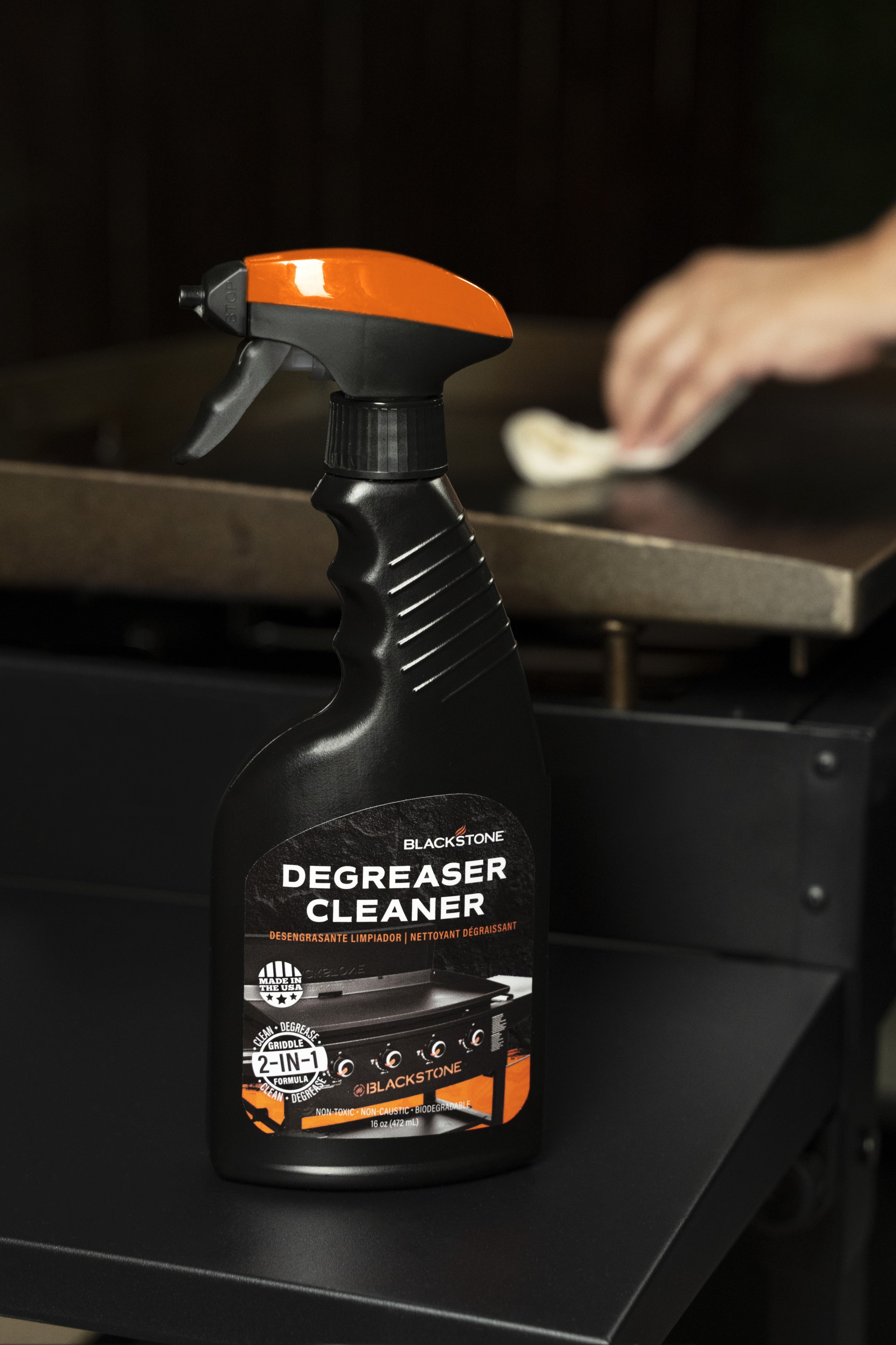 Blackstone 2-in-1 Griddle Degreaser and Cleaning Spray, 16 oz