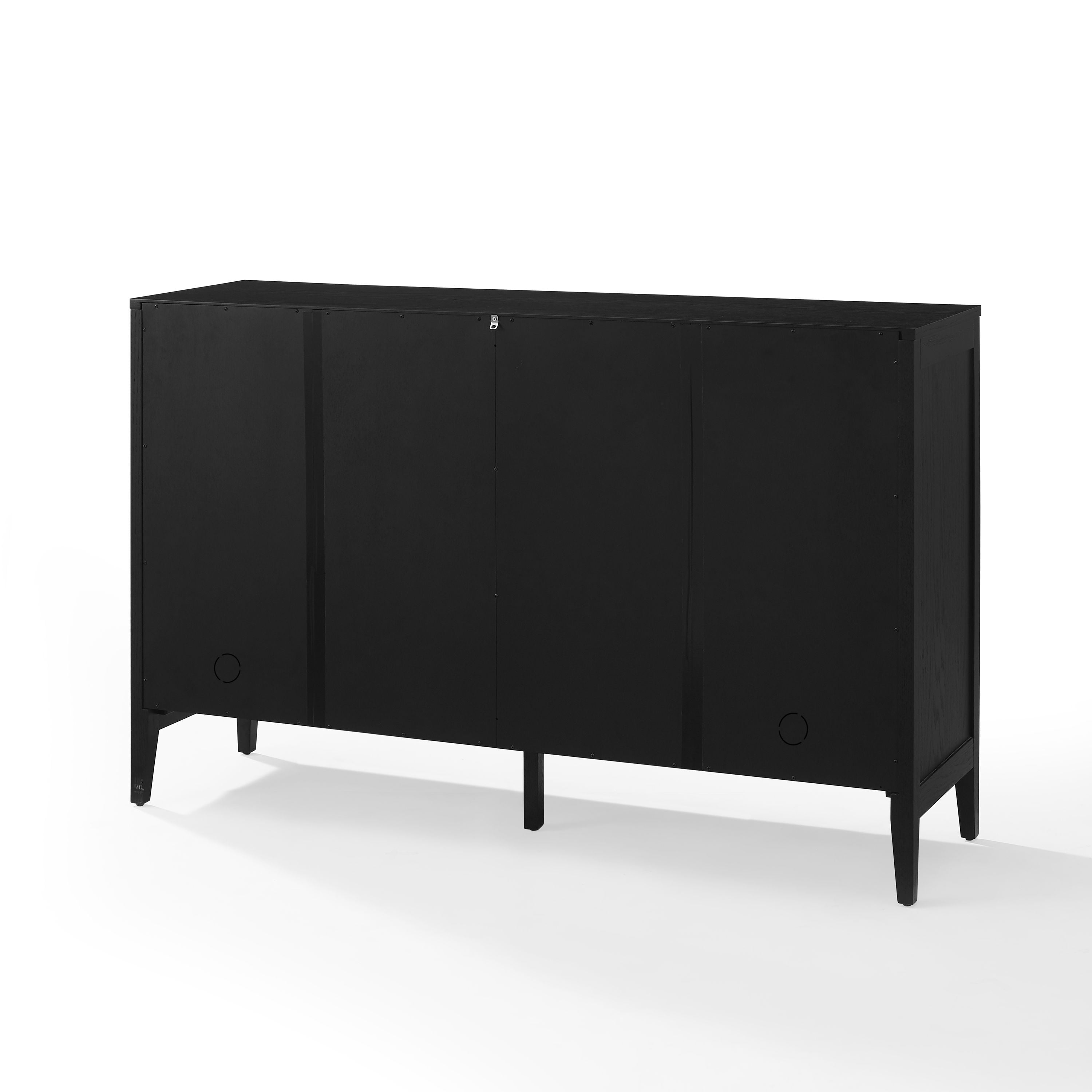 Crosley Furniture Milo Sideboard Black