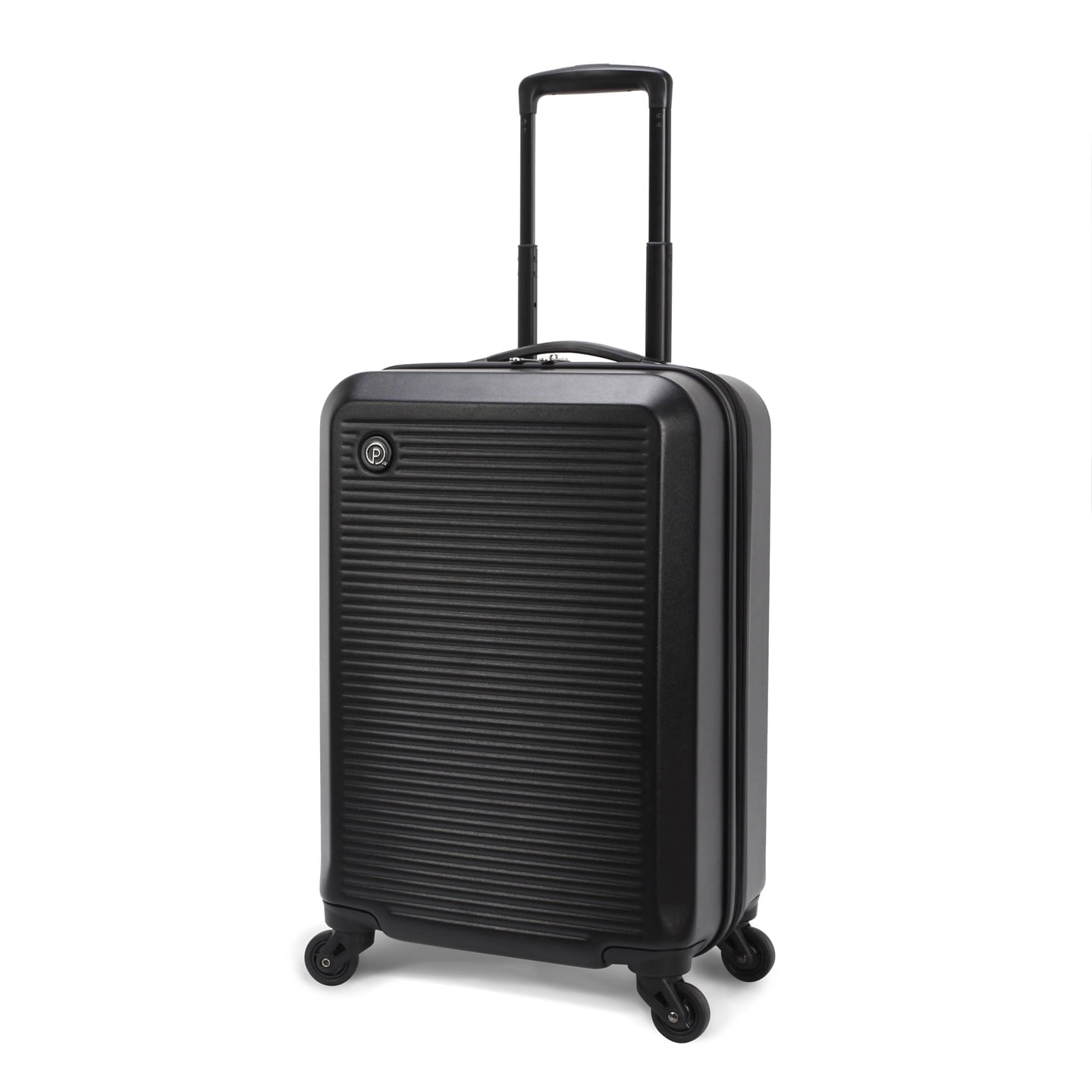 Protege 20 inch Hard Side Carry-On Spinner Luggage, Black Matte Finish (Walmart.com Exclusive)