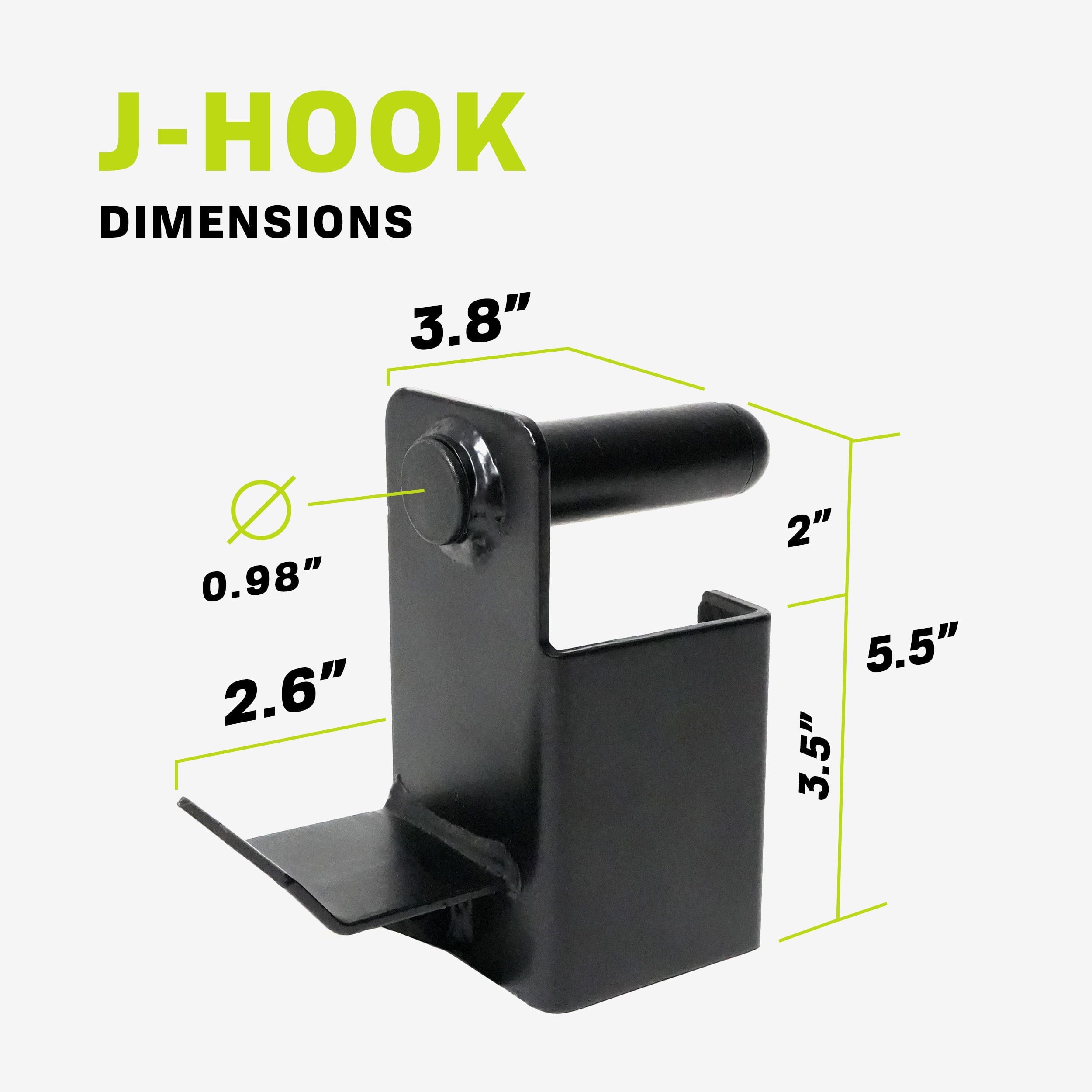 Prctz Power Cage J-Hook Set