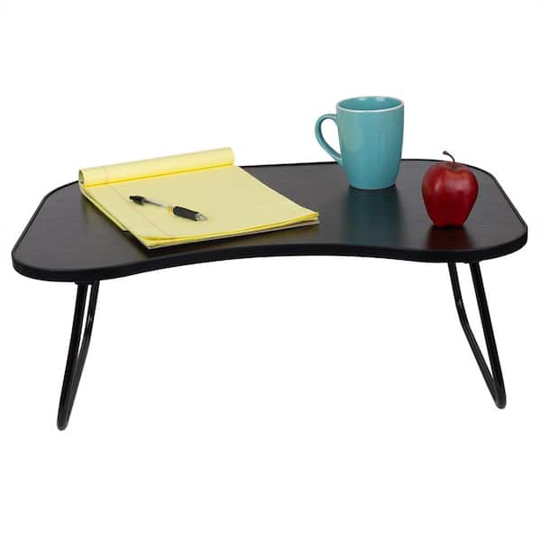 Laptop Bed Tray Dark Wood