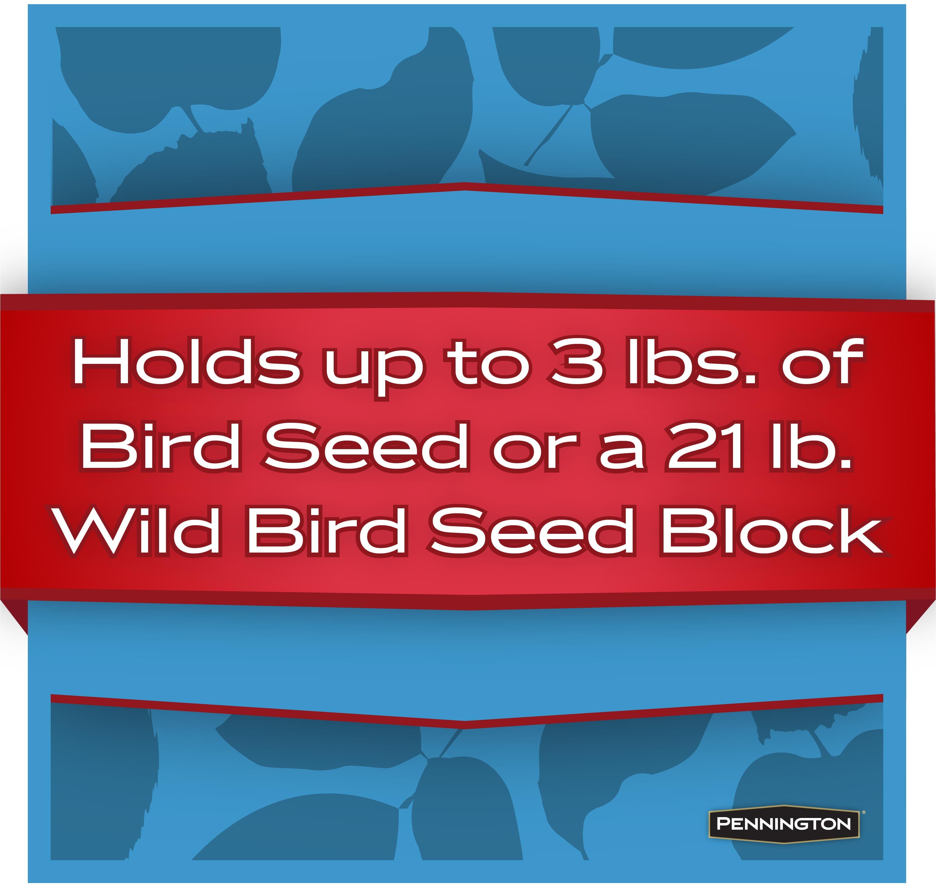 Pennington Red Cedar Wild Bird Ground Feeder, 12