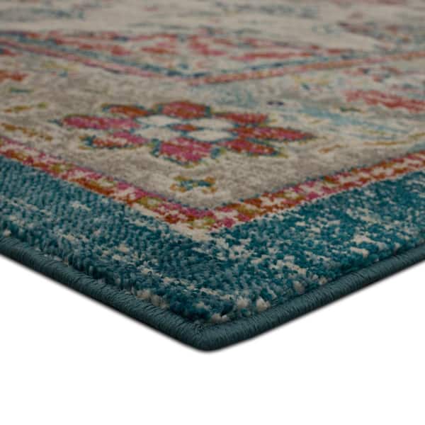 Fitzgerald Oyster 8 ft. x 10 ft. Abstract Area Rug