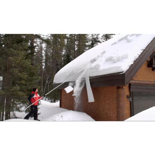 SNOW PEELER Snow Removal Tool 30 ft. w/ Slide Attachment Aluminum Handle