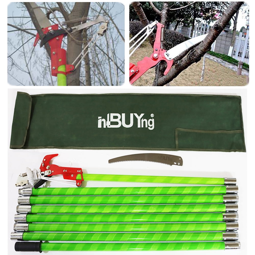 Techtongda New 26 Feet Tree Saw Pruner Tree Branch Trimmer Cutter Loppers Hand Pole Saws Free Shipping